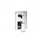 Flush Mounted 180mm Length Wash Basin Taps Wall Mounted Single Lever Faucet for sale