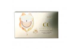 China Printed Luxury Gold Cosmetic Paper Box Packaging Custom Embossed Box Factory supplier