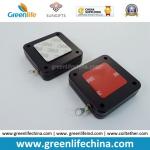 Anti-theft display merchandise tethers Big Square Black Retractable Recoilers