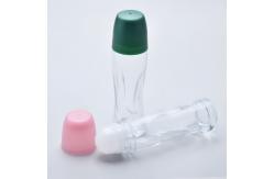 China 65ml Empty Deodorant Roller Bottles With Plastic Roller Ball supplier