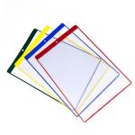Transparent PVC Wall Mounted Document Holder Magnetic Pocket Folders PH01 Dustproof for sale