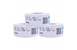 China Wholesale Disposable Hospital Wristbands Identification Inkjet Printed Thermo-Sensitive Patient Paper Wristband supplier