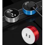 Power Track and socket Multi-Function Socket UK US DE EU Standard Socket With LED for sale