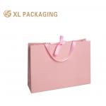 XL Packaging Luxury Pink Boutique Shopping Paper Gift Bag 250G Gsm Cardboard Packaging Bags With Your Own Logo Print Handle for sale