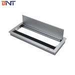 Brushed Cover Desk Mounted Power Sockets for sale