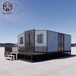 Customizable Prefabricated Houses with Balcony and Stairs
