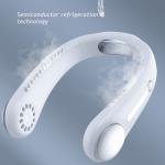 Hands Free IPX4 Waterproof Neck Fan 3 Speeds With Natural Wind for sale