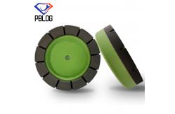 China Segmented Hand Grinding Wheel Glass Edge Sectional Grinding Wheel Green supplier