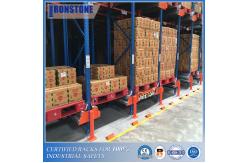 China Durable Lithium Battery Radio Shuttle Pallet Rack System With High Volume Low SKUS supplier
