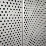 20 Gauge Decorative Round Hole Perforated Metal Mesh Sheet For Balcony for sale