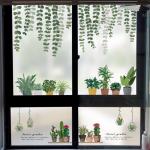 Customization Electrostatic Window Stickers 0.01mm Glass Decoration Sticker