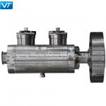DBB Double Link Pipeline Ball Valve Leakage Reduced Save Installation Space for sale