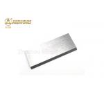 Yg10x Small Strip Tungsten Carbide Plate Knives Cutting Tools Wear Resistance for sale