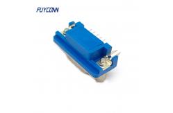 China 15Pin Hight Density D-sub Connectors Right Angle PCB Female Connector supplier
