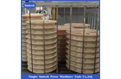 China Nylon Sheave Wheels Conductor Stringing Pulling Pulley Block With Ball Bearings supplier