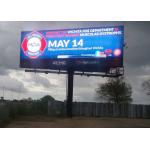 Outdoor p8 Full Color LED Advertising Billboard With outdoor led display Anti-Corrosion Iron Cabinet for sale