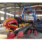 Indonesia 14 inch 300m3/h hydraulic cutter suction dredger for tin mine tailings pond recovery for sale