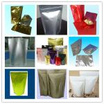 130mic PET / AL / NY / PE Aluminum Ffoil Stand up Bags for sale