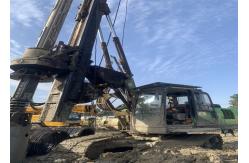 China 125KN Crawler Auger Machine For Piling Hydraulic Used Pile Driving Equipment supplier