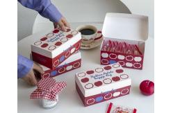 China Custom Printed Folding Paper Boxes For Snacks Treats And Festive Packaging supplier