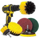 6pcs Power Drill Brush Set 0.35mm Filament Diameter Cordless Power Scrubber for sale
