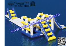 China Family  Inflatable Water Games , Lake Inflatable Ladder  / Runway supplier