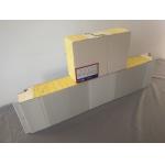 64kg/M3 Glass Fiber Glasswool Sandwich Panel Wall PUF Panel OEM for sale