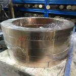 Temper 1/2H CuBe2 Beryllium Copper Strip 0.8mmx59mm In Coil for sale