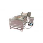 Factory Price High Pressure Water Flow Air Bubble Vegetable Tomato Carrot Cleaning Machine for sale