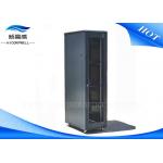 FTTH  42U Stand Cabinet Fiber Optic Patch Box , Network Fiber Optic Cable Patch Panel for sale