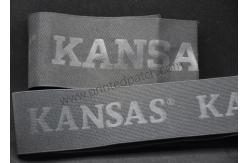 China High Frequency Embossed Jacquard Elastic Band Wide Customized Logo supplier