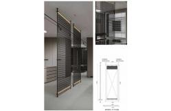 China Laser Cut Metal Folding Screen For Room Divider In All Seasons supplier