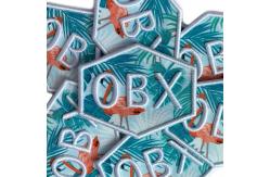 China Printing 3D Letters Dye Sublimation Patch Embroidered For Garments supplier