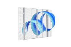 China P3.9-7.8Q50T Transparent Glass LED Screen Window Wall supplier