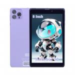 C Idea Portable 8 In Android Tablet PC 8GB RAM 512 GB Android 12 Tablet IPS HD Display Quad Core CM818-Purple for sale