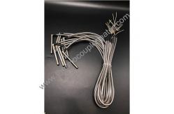 China L Shape Electric Cartridge Heater Element with flexible metal tube supplier