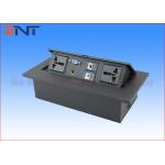 0.7cm Office Desktop Pop Up Power Plug With VGA / RJ45 / Power Outlet for sale