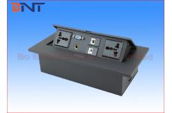 China 0.7cm Office Desktop Pop Up Power Plug With VGA / RJ45 / Power Outlet supplier