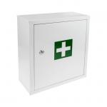 First Aid Storage Key Locking Safe Medical Wall Cabinet