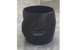 China 4 1/2 Inch ~36 Inch Rubber Casing Centralizer With Spiral Vane supplier