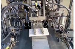China Full Automatic Disposable Mask Making Machine Stable Control Adjustable Speed supplier