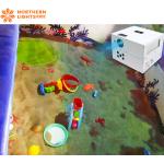 Northern Lights Floor Interactive Projection Sand Pool Game For Kindergarten for sale