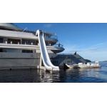 Customized Water Slide Inflatable Water Sports on yacht 0.90mm Pvc Tarpaulin for sale