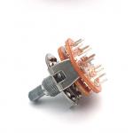 DC500V 2 Pole 6 Position Rotary Switch 100ohm Cts 5 Way