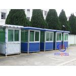 Toll Booth guard house Easy Installation , Security Guard Booths for sale