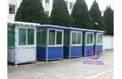 China Toll Booth guard house Easy Installation , Security Guard Booths supplier