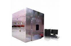 China ZY6261 Power Cable Vertical Flammability Test , Bus Groove Flammability Testing Labs supplier