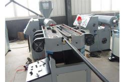 China Single Wall Corrugated Conduit Plastic Pipe Extrusion Line 380V 50HZ supplier