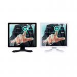Desktop Computer 15 Inch Touch Screen Monitor For Pos Touch HDMI VGA Input DC 12v for sale