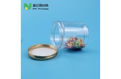 China Customize 150M 180ml 200ml Clear Plastic Food Jars With Lids supplier